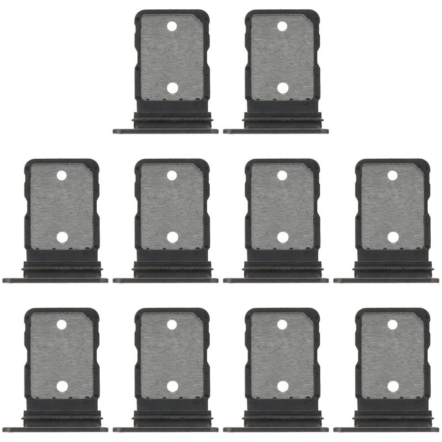 For Google Pixel 9 Pro Fold 10pcs SIM Card Tray (Black)