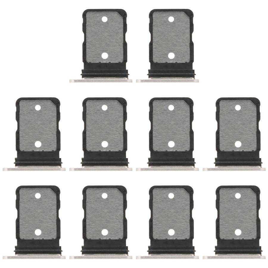 For Google Pixel 9 Pro Fold 10pcs SIM Card Tray (Black)