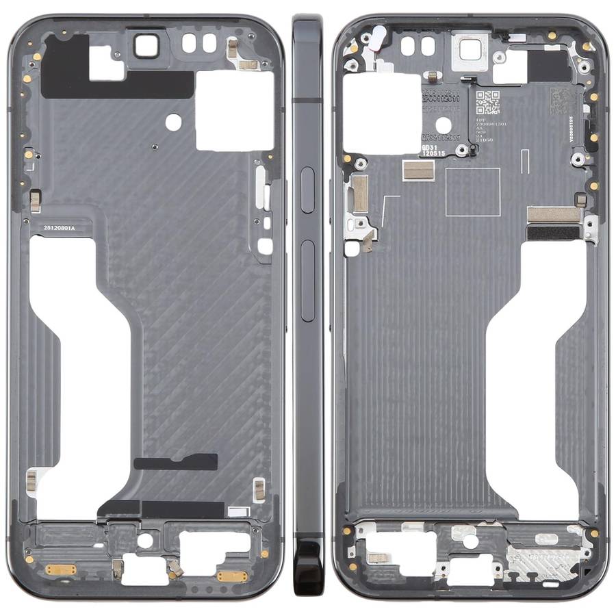 For Google Pixel 10 Pro Original Middle Frame Bezel Plate (Gray)