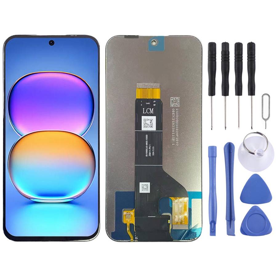 For ZTE Nubia V80 Pro IPS LCD Screen with Digitizer Full Assembly (Black)