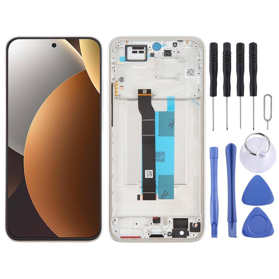 For Xiaomi Redmi Note 15 Pro 5G Original LCD Screen Digitizer Full Assembly with Frame (Black)