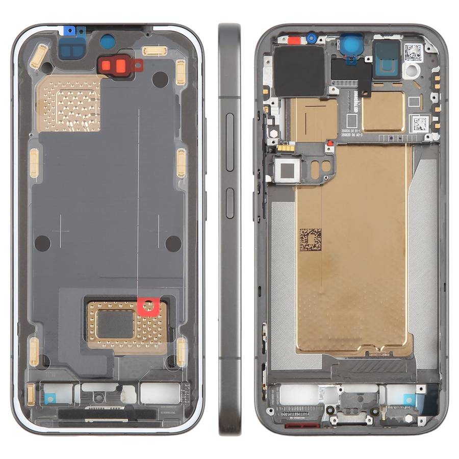 For Xiaomi 17 Pro Original Middle Frame Bezel Plate (Black)