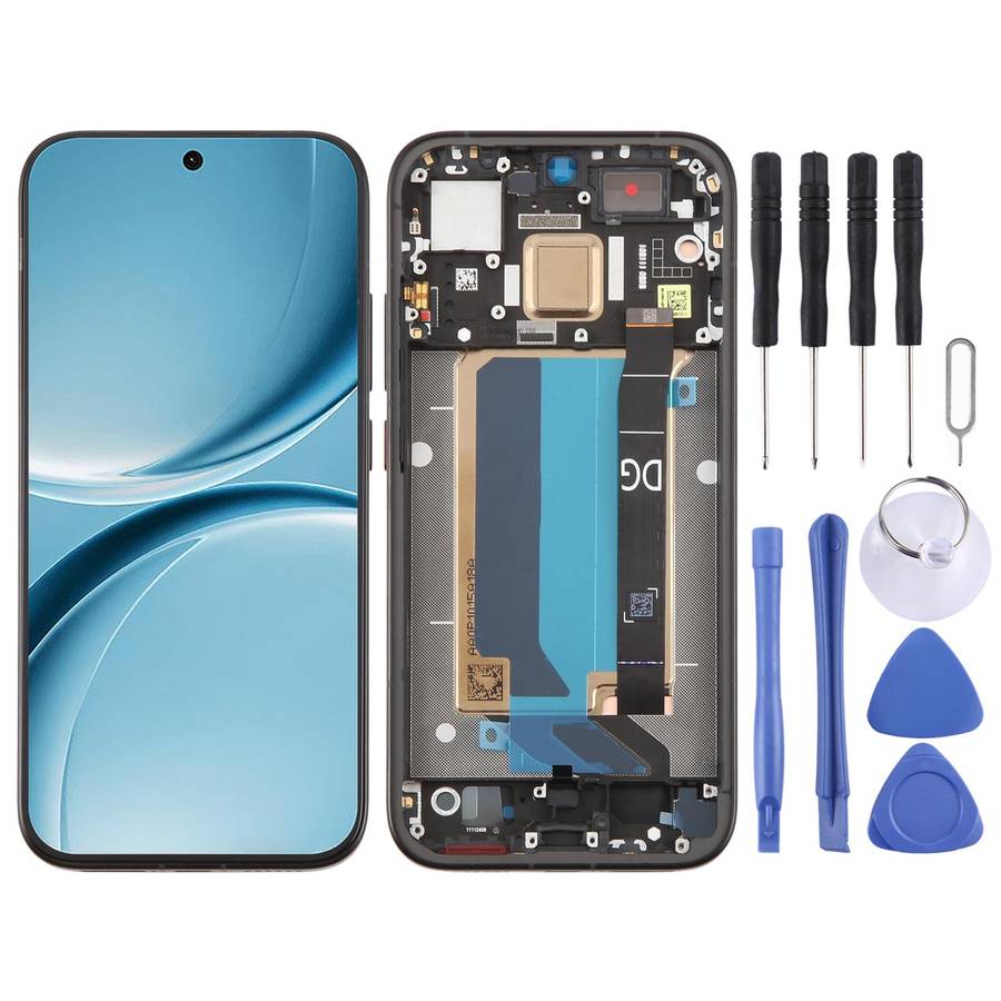 For Xiaomi Poco X8 Pro Original LCD Screen Digitizer Full Assembly with Frame (Black)