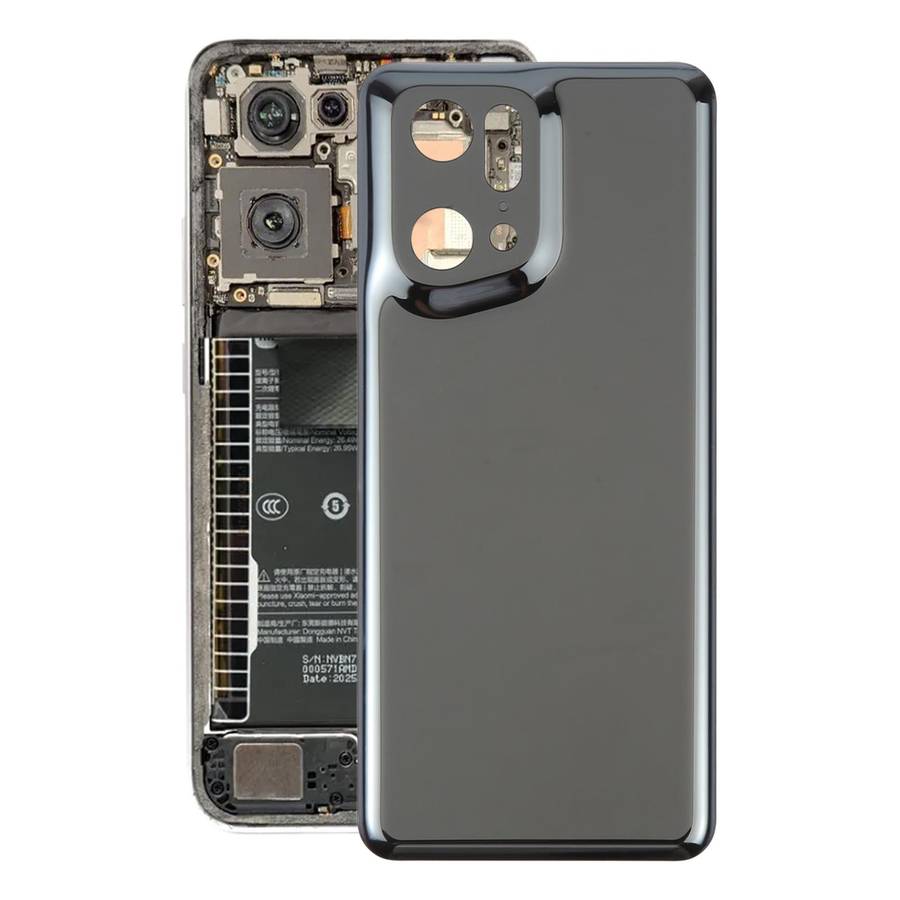 For OPPO Find X5 Pro OEM Battery Back Cover(Black)