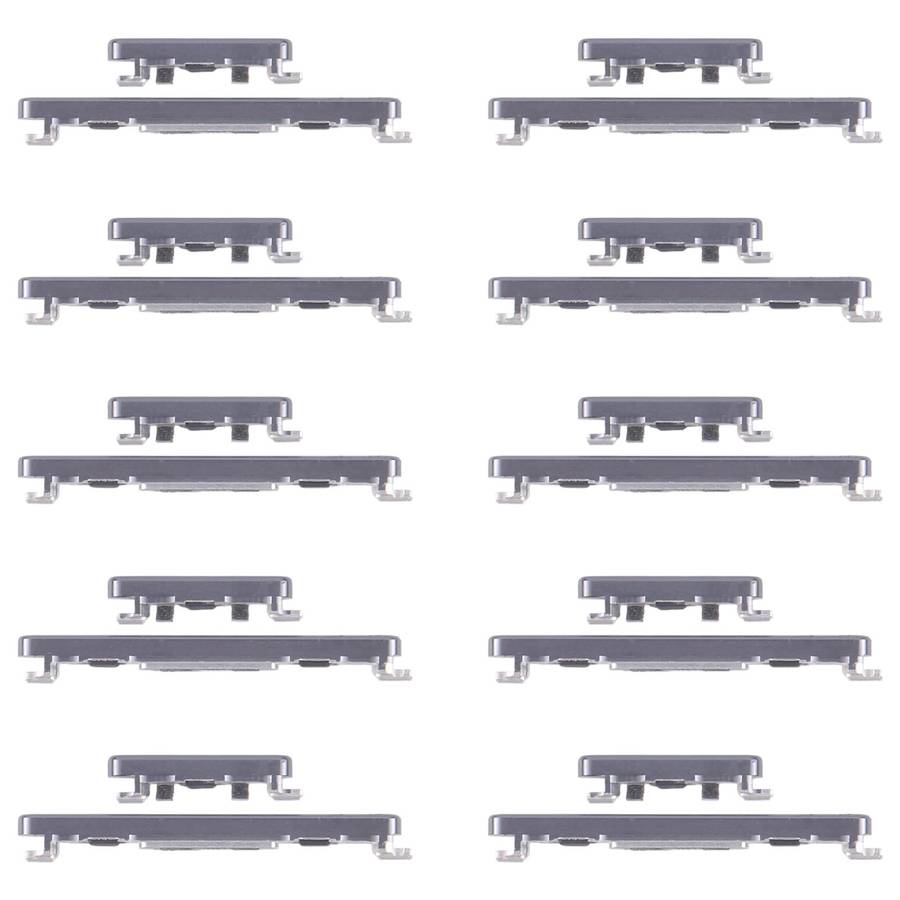 For Honor Magic6 Pro 10pairs Original Power Button and Volume Control Button (Black)