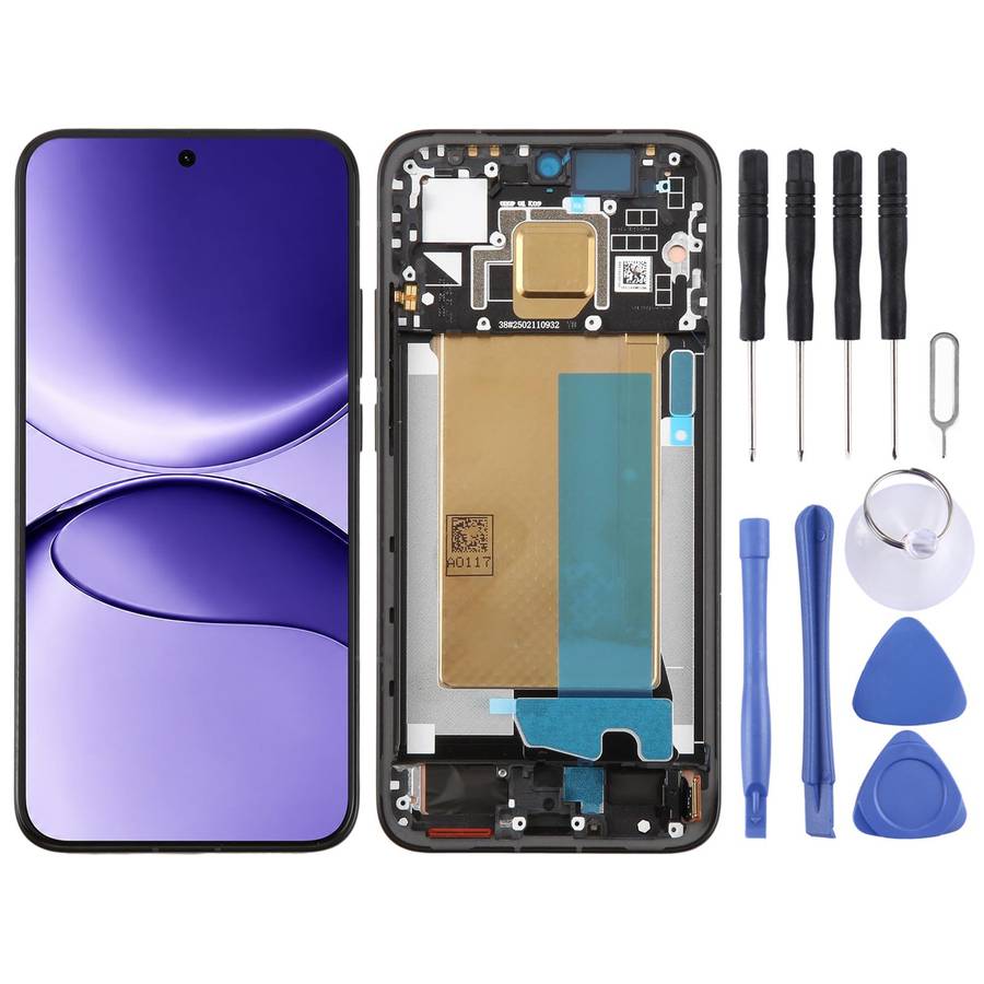 For Redmi Turbo 4 Pro Original LCD Screen Digitizer Full Assembly with Frame (Black)