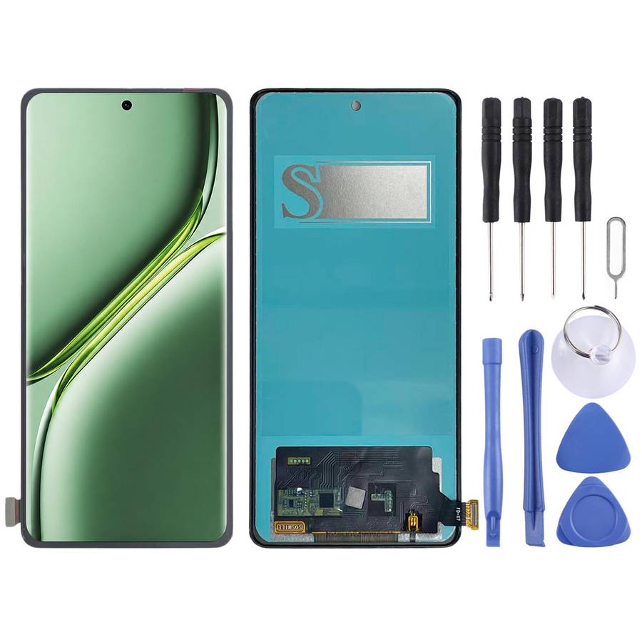 For OnePlus Ace 3 Pro Curved to Straight TFT LCD Screen With Digitizer Full Assembly, Not Supporting