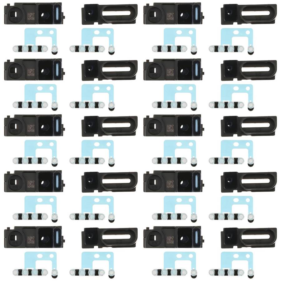 For iPhone 17 Pro 10sets Speaker Ringer Buzzer Dustproof Mesh (Blue)