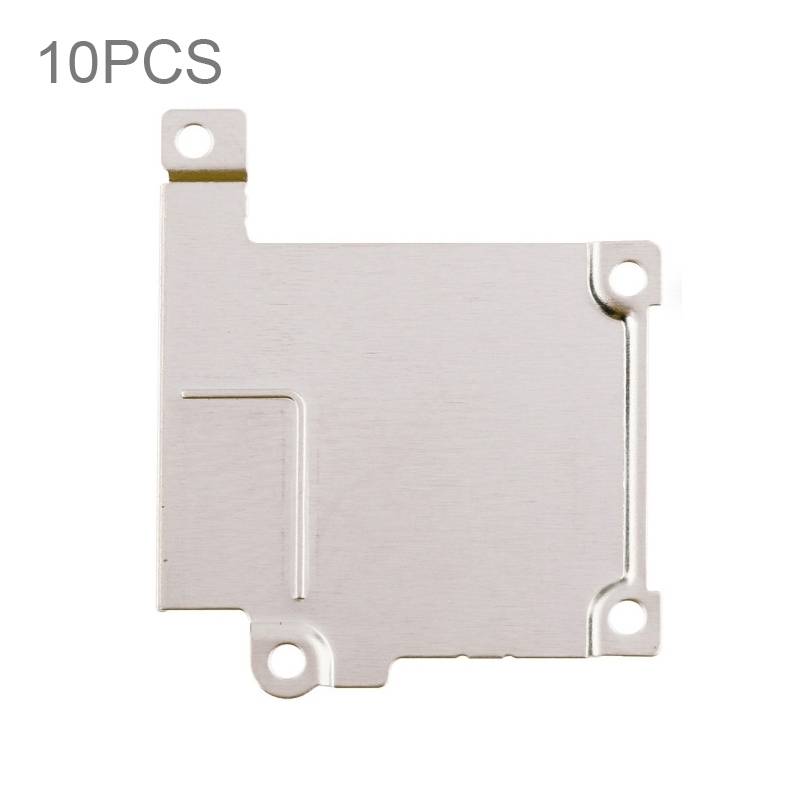 10 PCS Original LCD Assembly Flex Connector Metal Bracket for iPhone 5S(Grey)