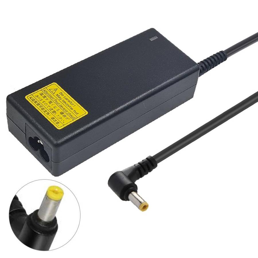 65W 19V 3.42A AC Adapter for Acer Laptop, Output Tips: 5.5mm x 2.5mm
