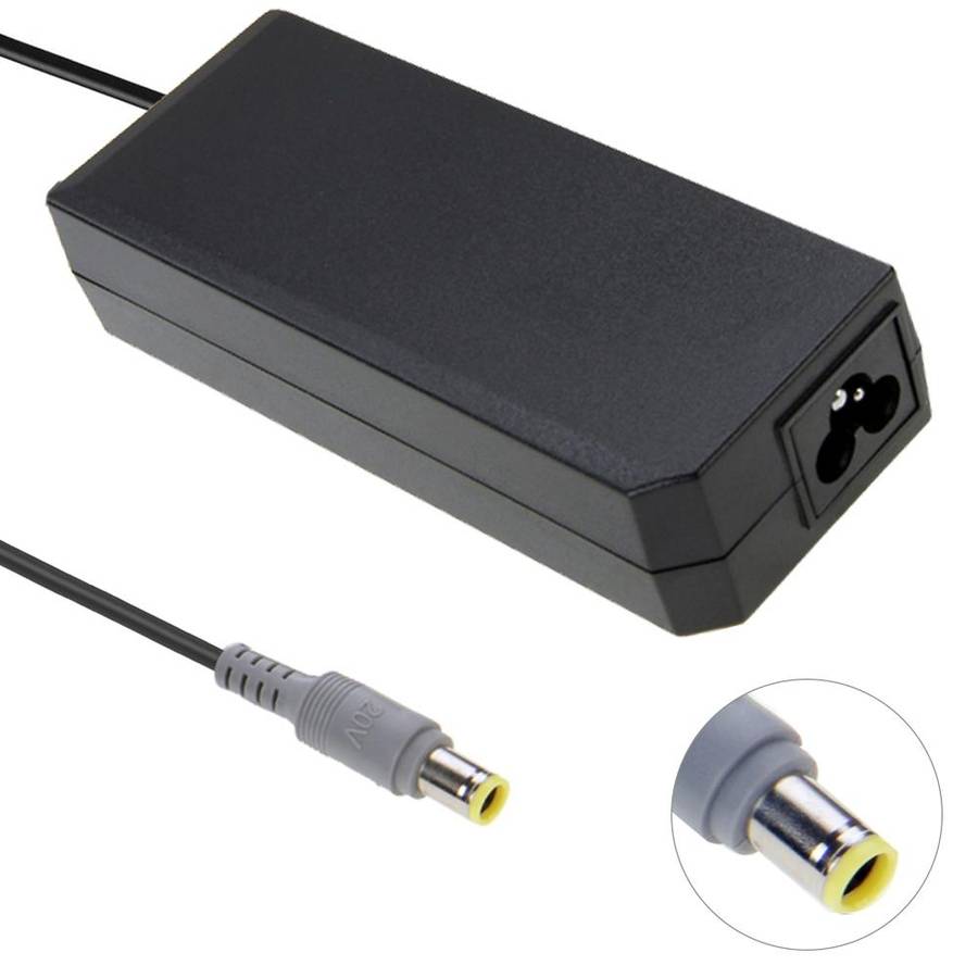 90W 20V 4.5A AC Adapter with 7.9mm x 5.5mm for IBM / Lenovo Thinkpad / ThinkBook / Xiaoxin(Black)
