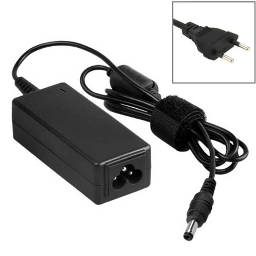 EU Plug AC Adapter 19V 3.42A 65W for Acer Notebook, Output Tips: 5.5x1.7mm(Black)