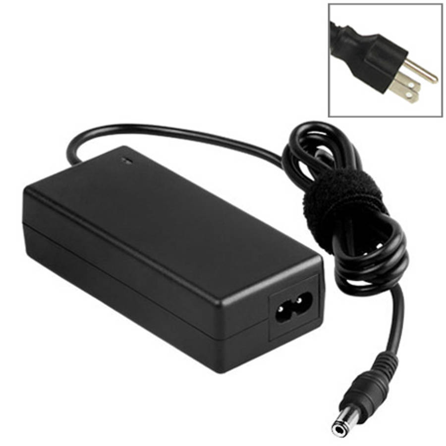 EU Plug AC Adapter 15V 3A 45W for Toshiba Laptop, Output Tips: 6.3x3.0mm