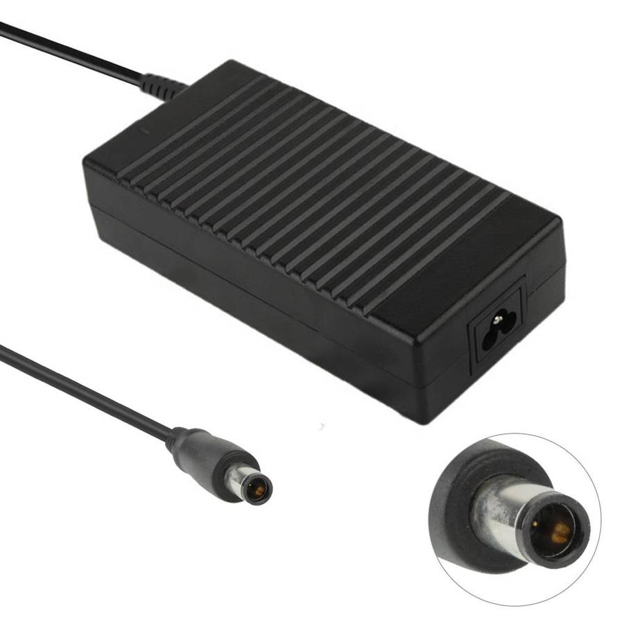 AC 19V 9.5A Power Adapter for HP Laptop, Output Tips: 7.4mm x 5.0mm(Black)
