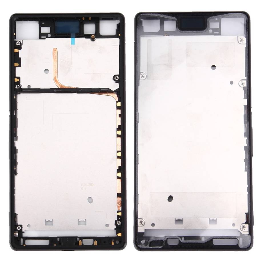Front Housing LCD Frame Bezel for Sony Xperia Z3+ / Z4(Black)