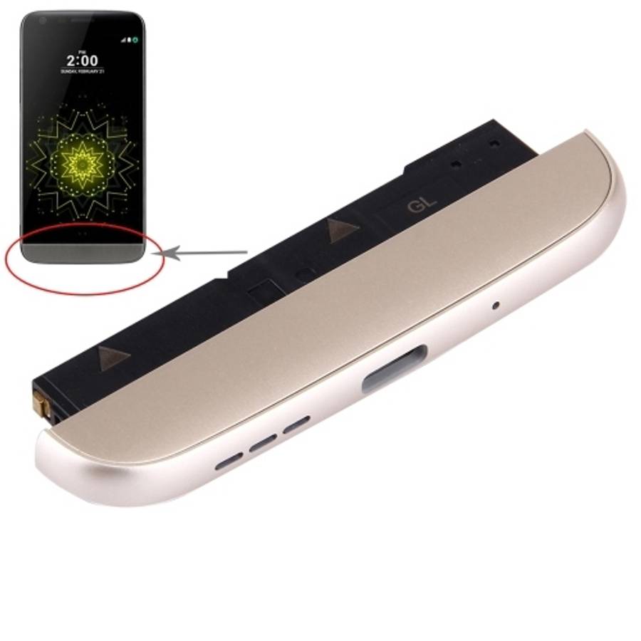 (Charging Dock + Microphone + Speaker Ringer Buzzer) Module for LG G5 / F700K (KR Version)(Grey)