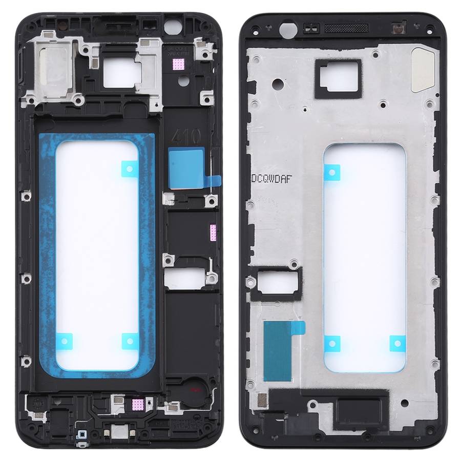 For Samsung Galaxy J4 Core / SM-J410 Front Housing LCD Frame Bezel Plate (Black)