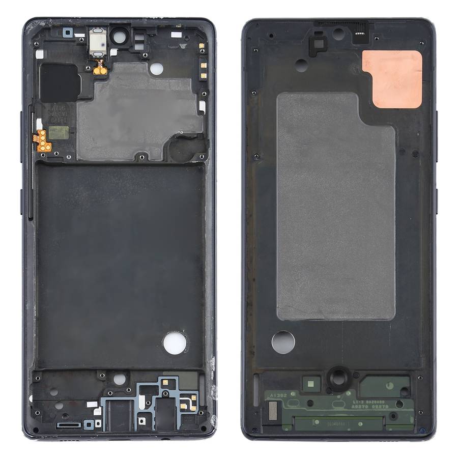 For Samsung Galaxy A71 5G SM-A716 Middle Frame Bezel Plate (Black)