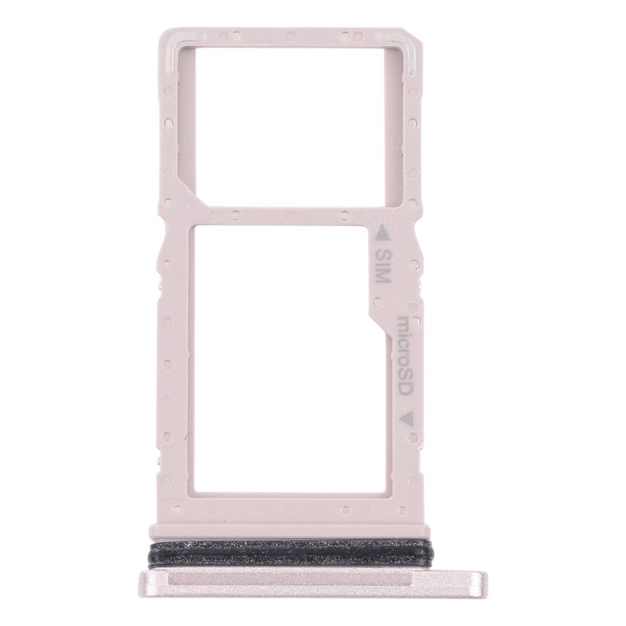For Samsung Galaxy Tab A7 10.4 (2020) SM-T505 SIM Card Tray + Micro SD Card Tray (Black)