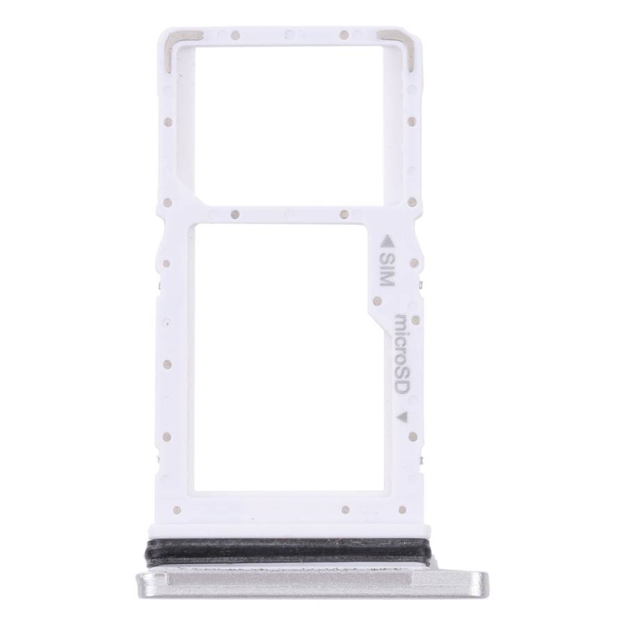 For Samsung Galaxy Tab A7 10.4 (2020) SM-T505 SIM Card Tray + Micro SD Card Tray (Black)