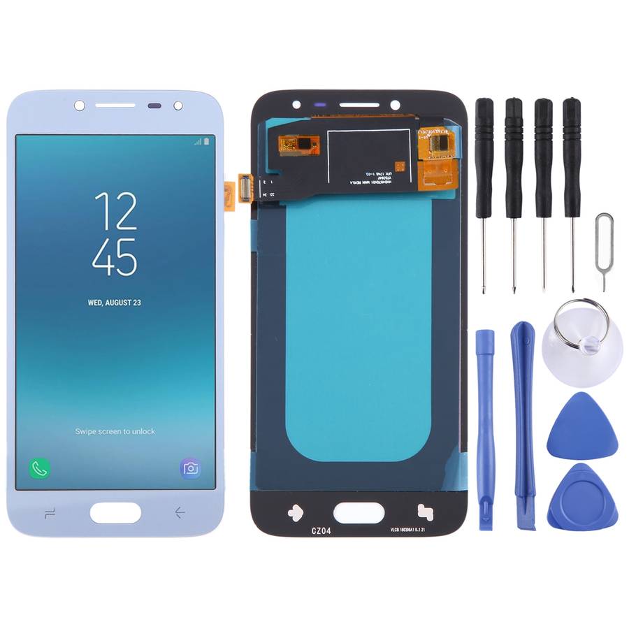 OLED Material LCD Screen and Digitizer Full Assembly for Samsung Galaxy J2 Pro 2018 SM-J250(Black)
