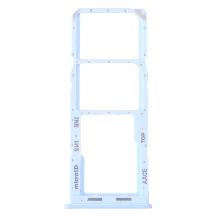For Samsung Galaxy A13 SM-A135 Original SIM Card Tray + SIM Card Tray + Micro SD Card Tray (Black)