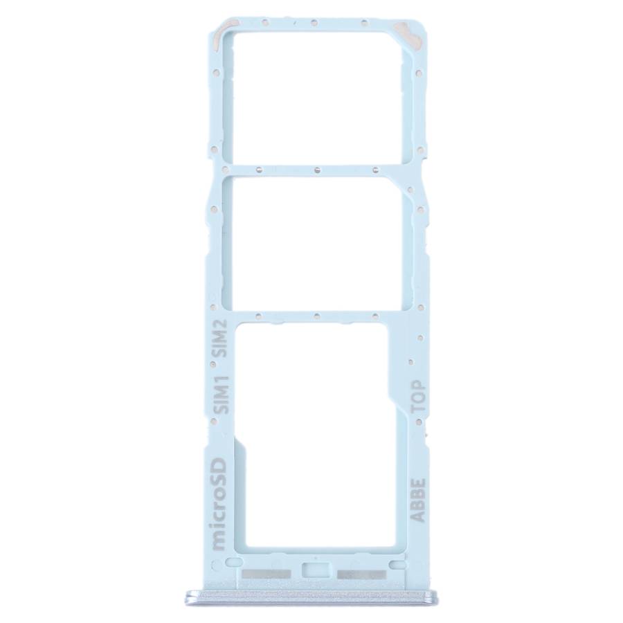 For Samsung Galaxy M23 SM-M236B Original SIM Card Tray + SIM Card Tray + Micro SD Card Tray (Black)
