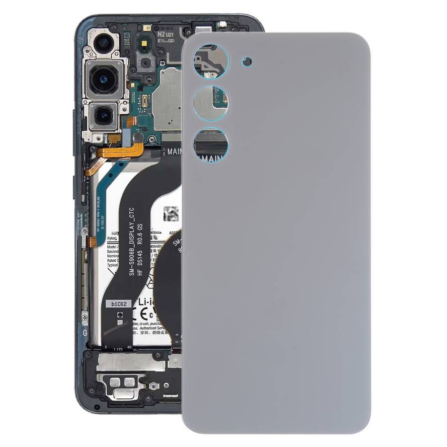For Samsung Galaxy S23+ SM-S916B OEM Glass Battery Back Cover(Black)