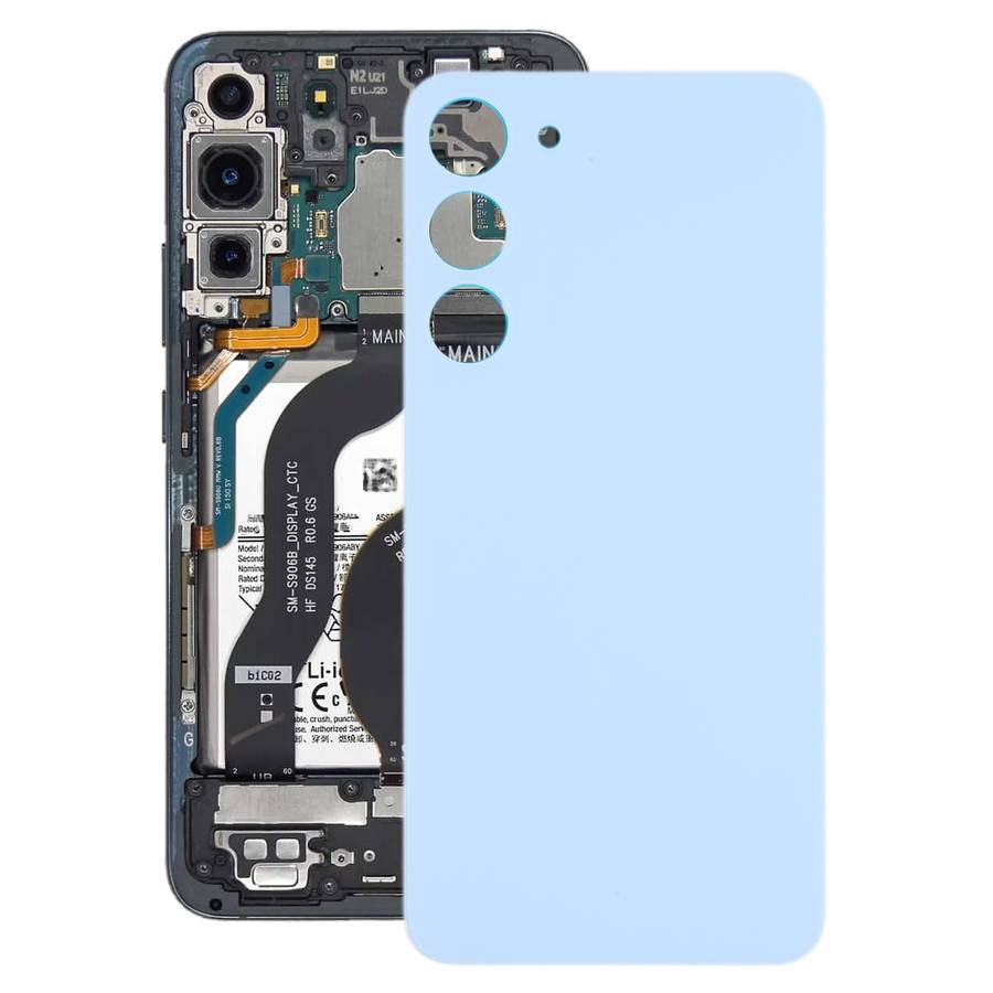 For Samsung Galaxy S23+ SM-S916B OEM Glass Battery Back Cover(Black)