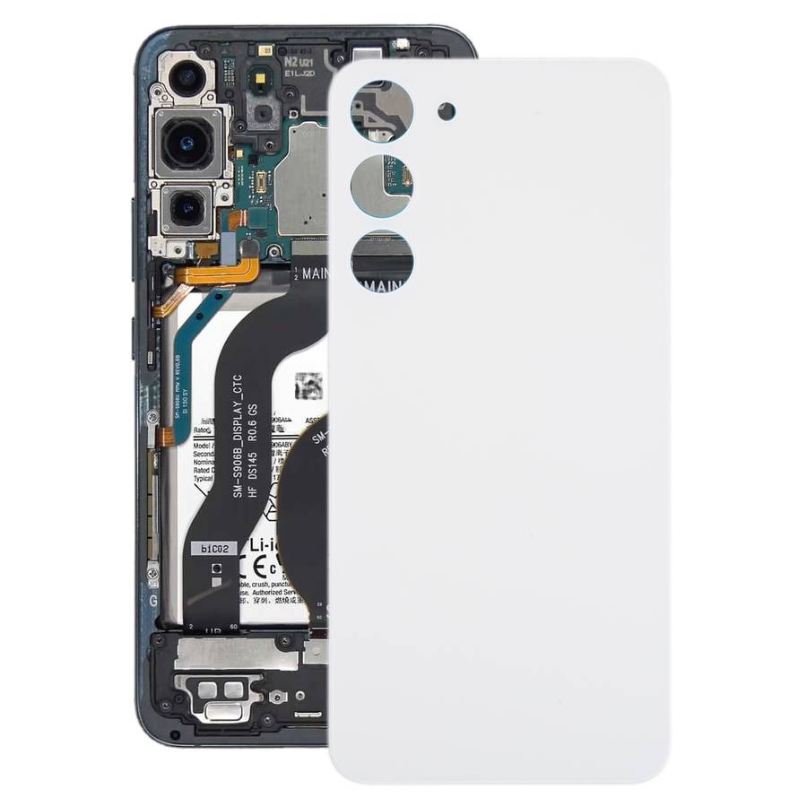 For Samsung Galaxy S23+ SM-S916B OEM Glass Battery Back Cover(Black)
