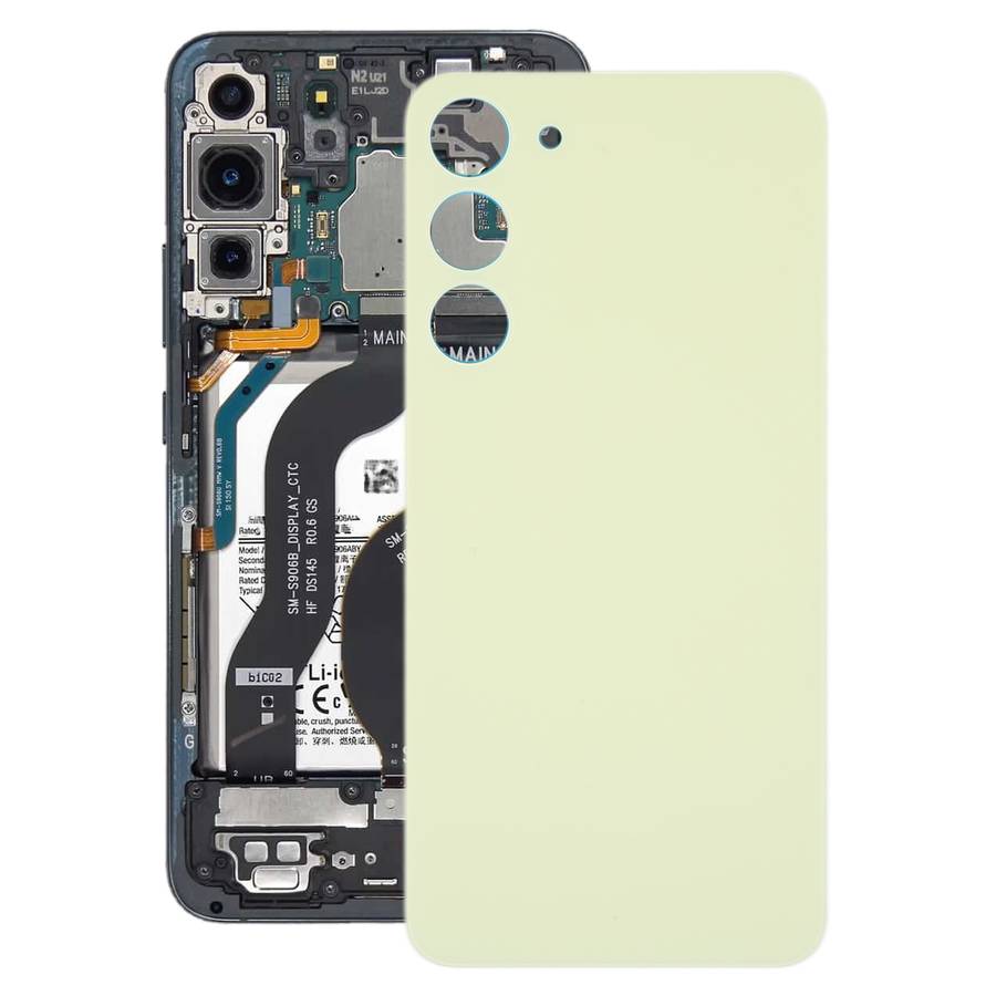 For Samsung Galaxy S23+ SM-S916B OEM Glass Battery Back Cover(Black)
