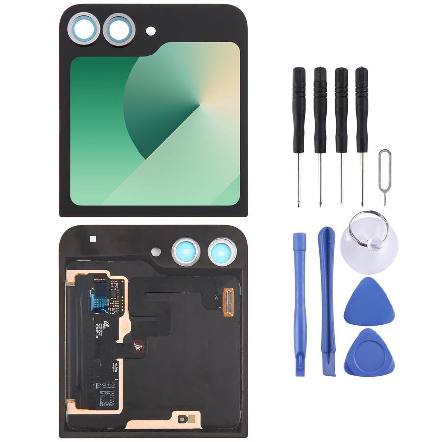 For Samsung Galaxy Z Flip6 SM-F741B Original LCD Secondary Screen Digitizer Full Assembly with Camer
