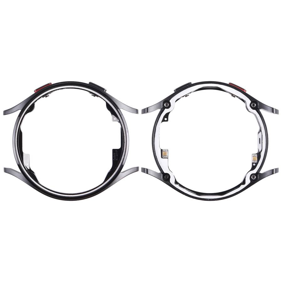 Original LCD Screen Frame Bezel Plate For Samsung Galaxy Watch4 44mm SM-R870 R875(Silver)