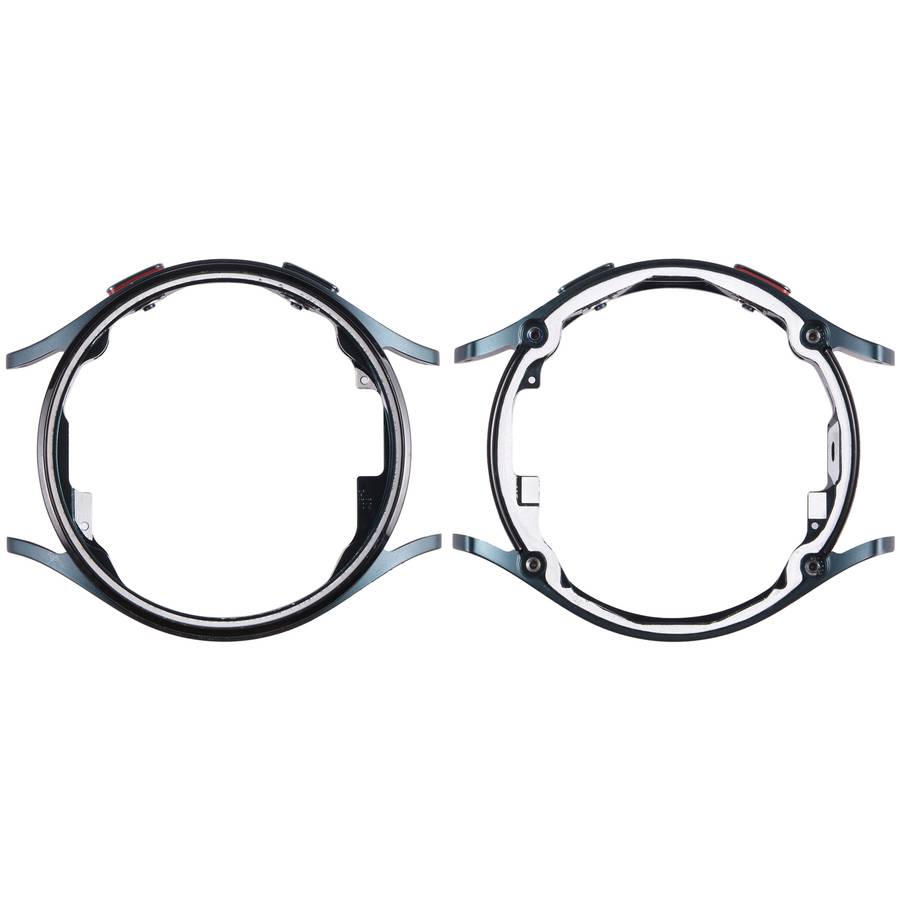 Original LCD Screen Frame Bezel Plate For Samsung Galaxy Watch4 44mm SM-R870 R875(Silver)