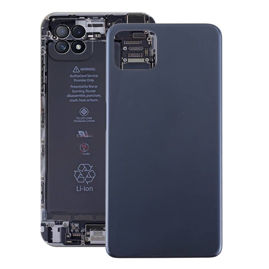 For OPPO A72 5G PDYM20 Battery Back Cover (Purple)