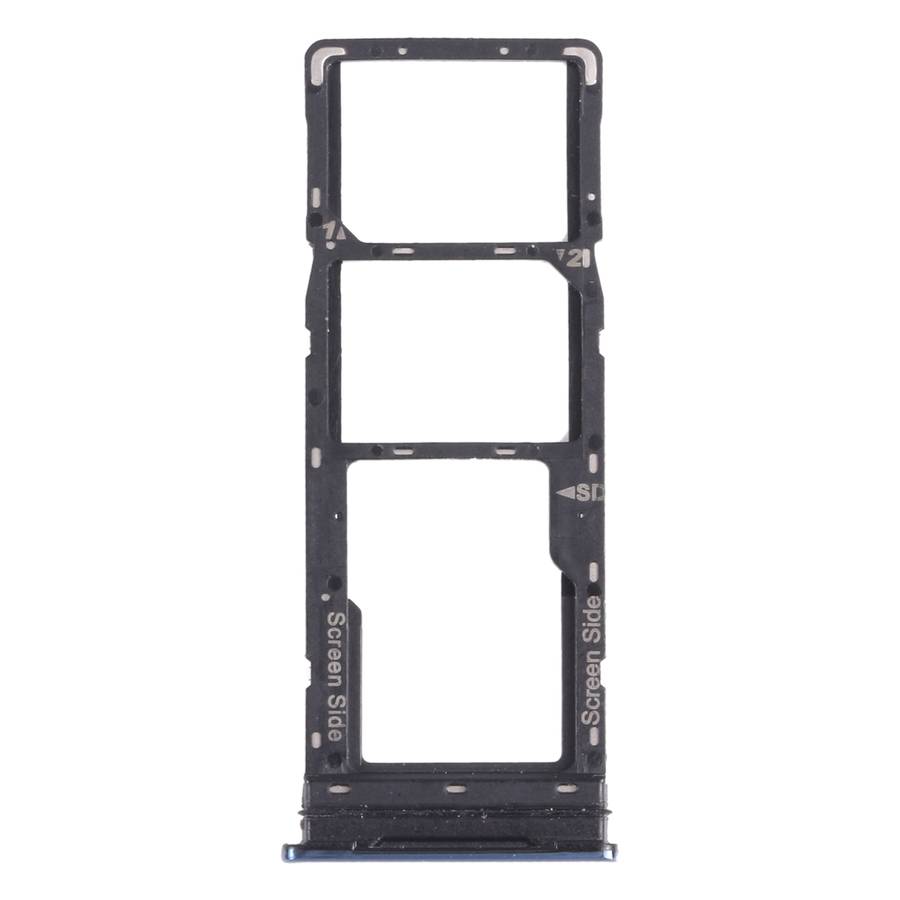 For infinix Note 8 X692 SIM Card Tray + SIM Card Tray + Micro SD Card Tray (Green)