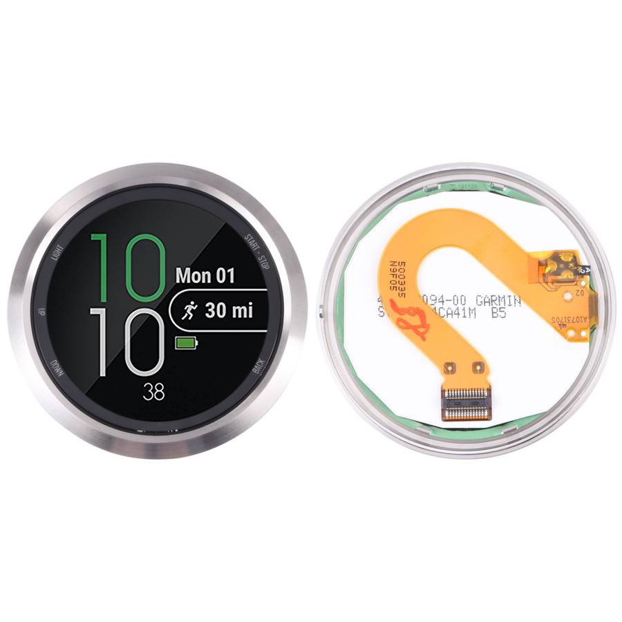 LCD Screen and Digitizer Full Assembly for Garmin Forerunner 645(Black)