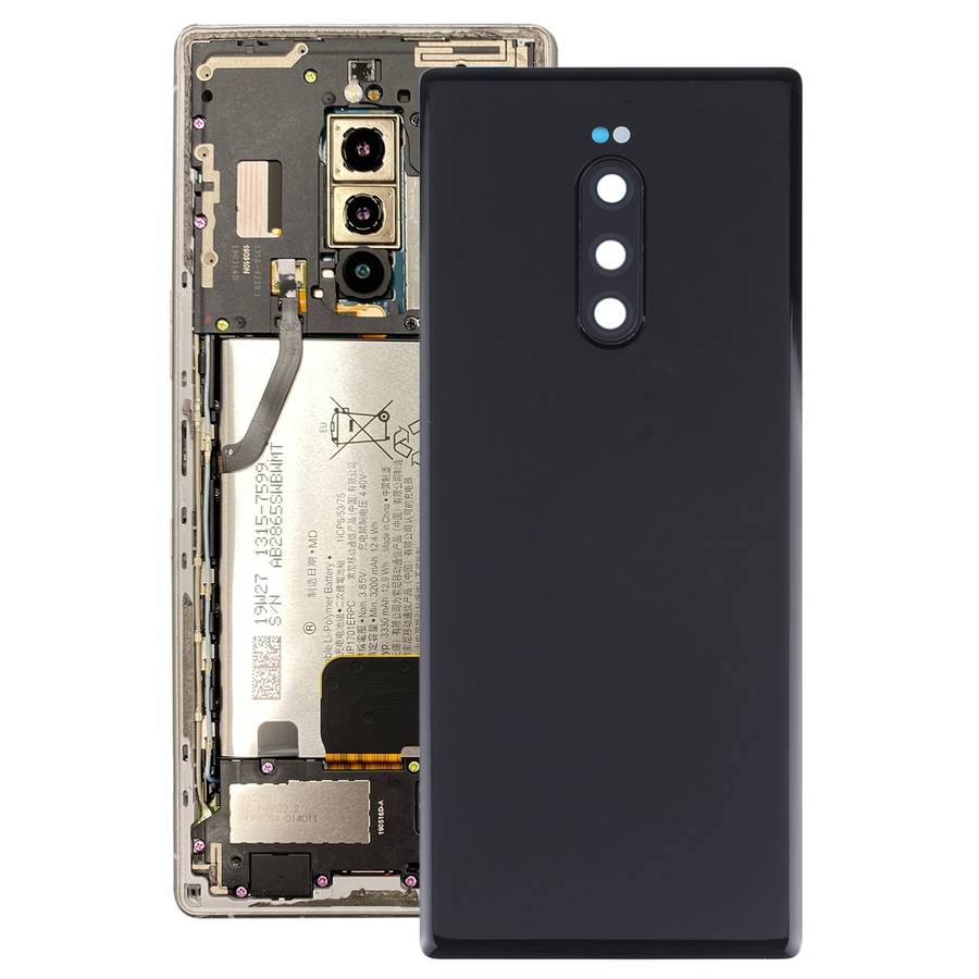 Battery Back Cover for Sony Xperia 1 / Xperia XZ4(Black)