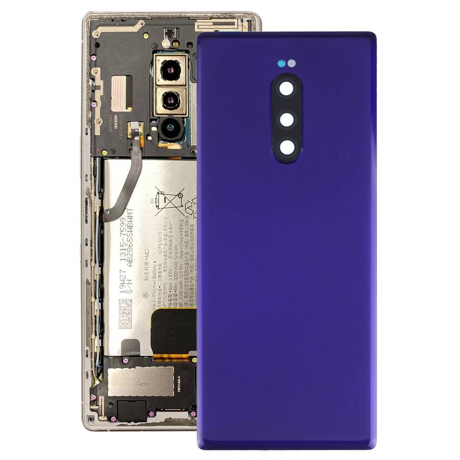 Battery Back Cover for Sony Xperia 1 / Xperia XZ4(Black)
