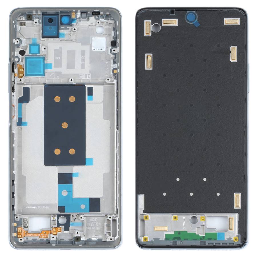 Original Front Housing LCD Frame Bezel Plate for Xiaomi 11T / 11T Pro(Black)
