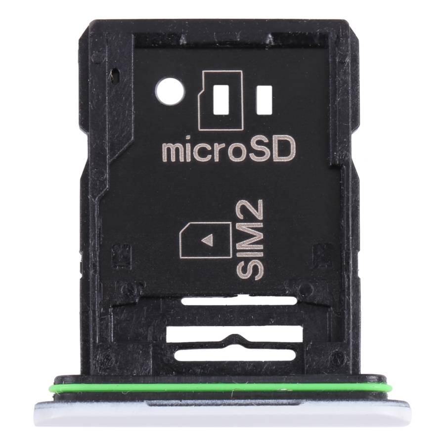 Original SIM Card Tray + SIM Card Tray / Micro SD Card Tray for Sony Xperia 10 III(Black)