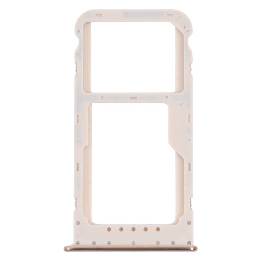 SIM Card Tray + SIM Card Tray / Micro SD Card Tray for Honor 6C Pro (Black)