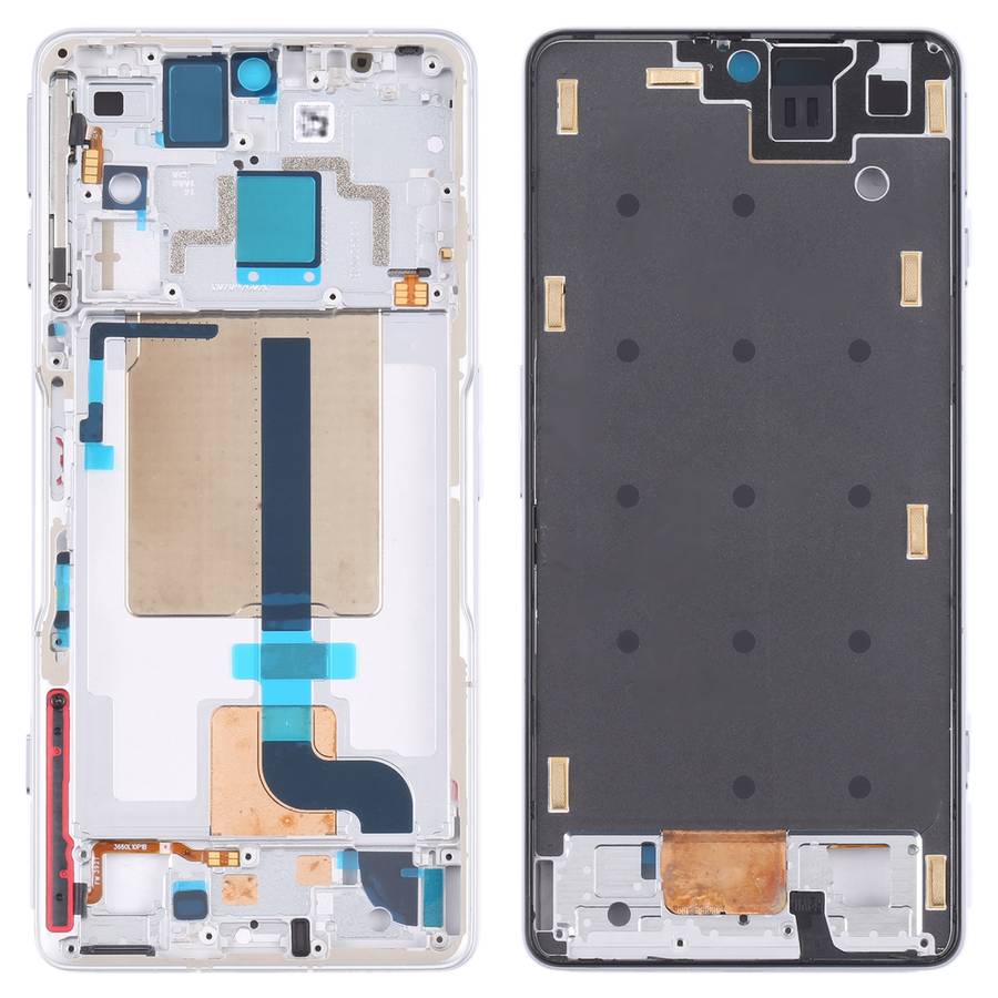 Front Housing LCD Frame Bezel Plate for Xiaomi Redmi K50 Gaming/Poco F4 GT(Black)