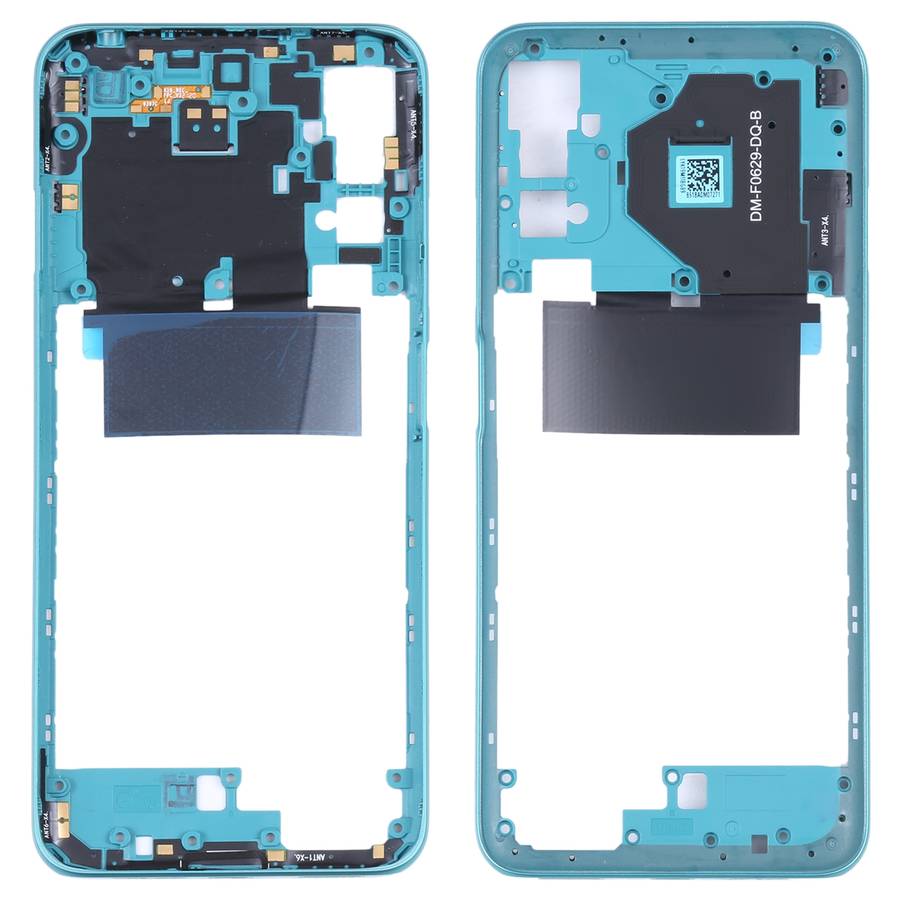 Original Middle Frame Bezel Plate for Xiaomi Poco M3 Pro 5G M2103K19PG M2103K19PI (Black)