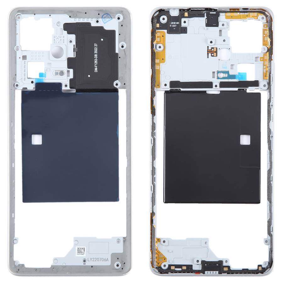 For Xiaomi Redmi Note 12 Pro+ Original Middle Frame Bezel Plate (Black)
