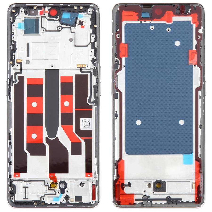 For OPPO A1 Pro Original Front Housing LCD Frame Bezel Plate (Black)