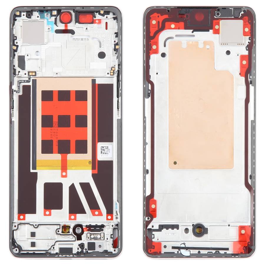 For OPPO Reno9 Pro Original Front Housing LCD Frame Bezel Plate (Black)