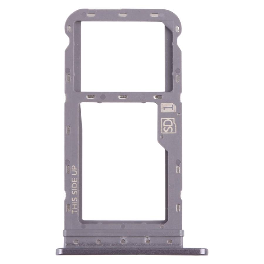 For Motorola Moto G Power 2021 SIM Card Tray + Micro SD Card Tray (Blue)