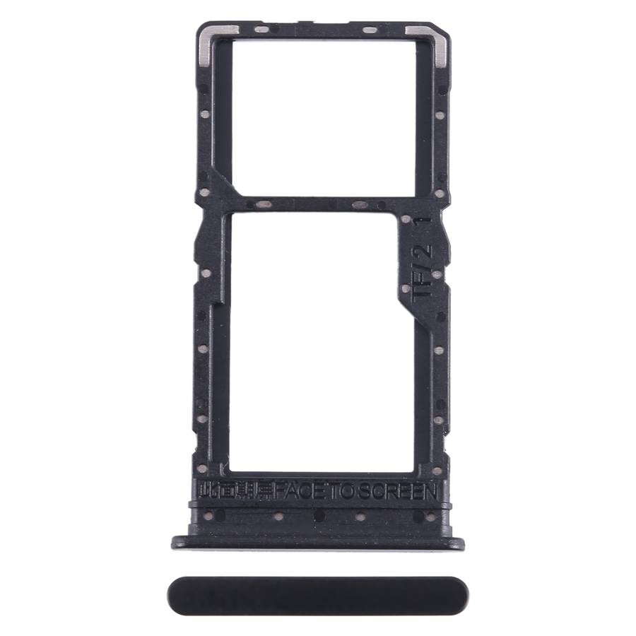 For Xiaomi Redmi 12 5G SIM Card Tray + SIM Card Tray / Micro SD Card Tray (Blue)