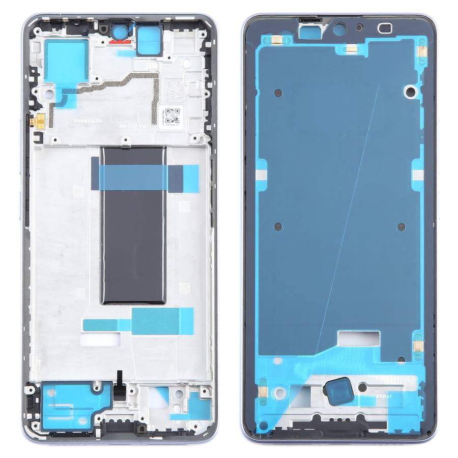 For Xiaomi Redmi Note 13 Pro 5G Original Front Housing LCD Frame Bezel Plate (Black)